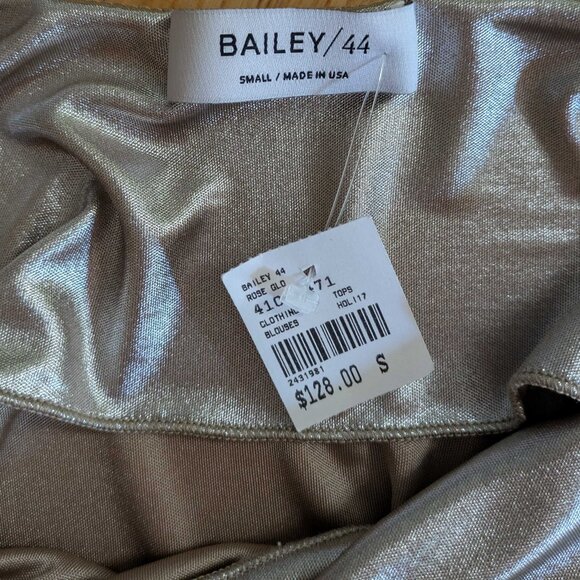 BAILEY 44 Metallic Gold Sleeveless Top - New W/O original tag - Picture 6 of 6